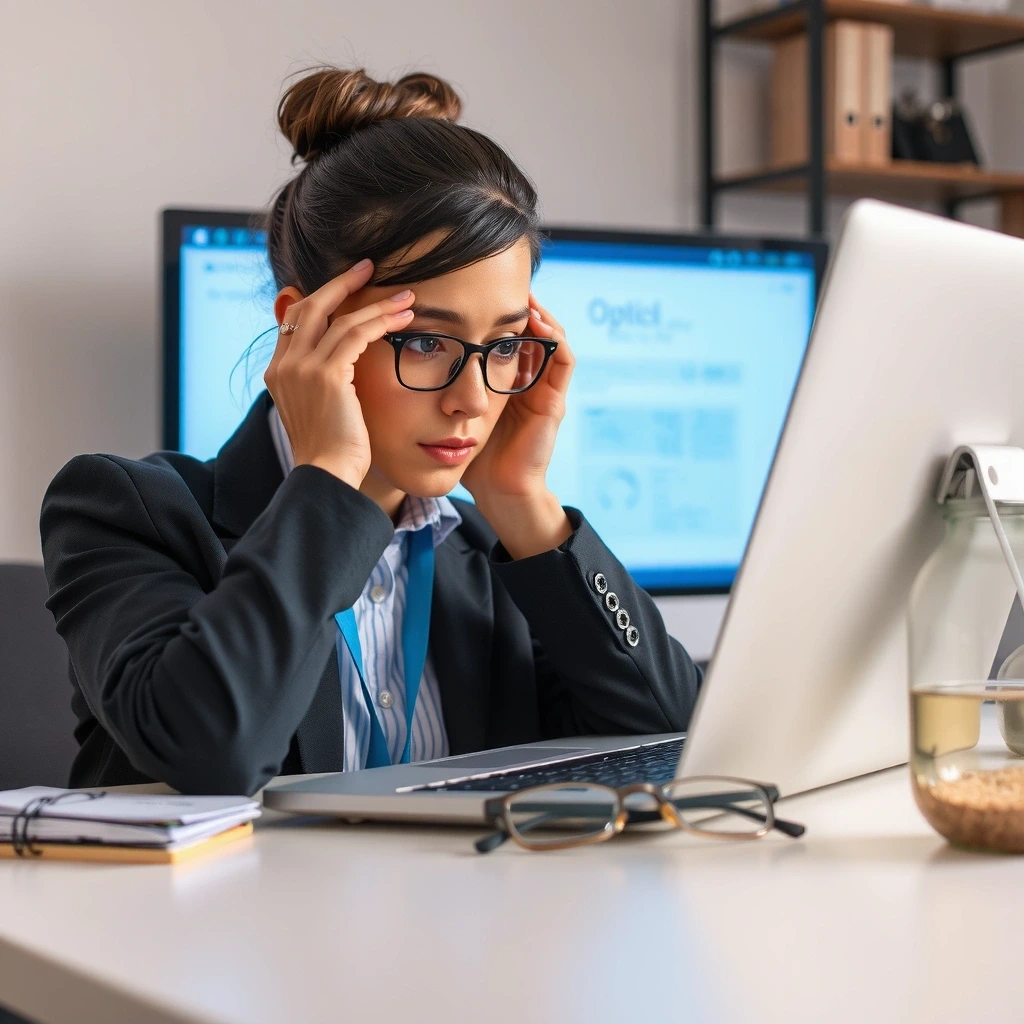 Kelelahan mata karena bekerja di depan layar